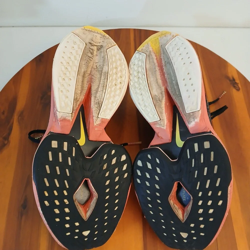 Nike Black Yellow Pink Running Shoes